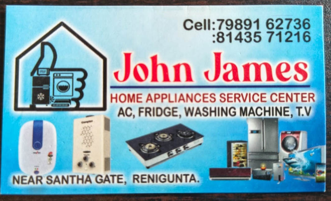 JOHN JAMES HOME APPLIANCES SERVICE CENTER
